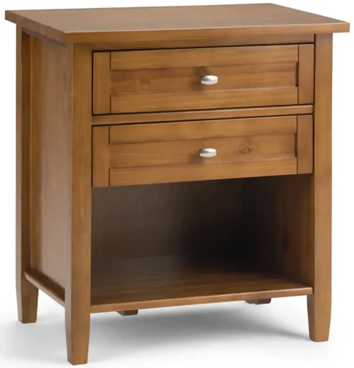 Warm Shaker Bedside Table