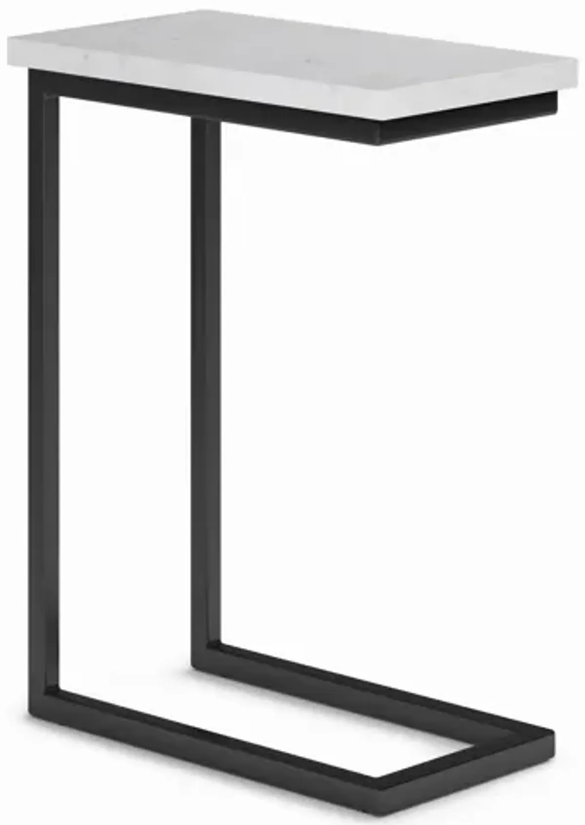 Skyler C Side Table with Genuine Marble Top