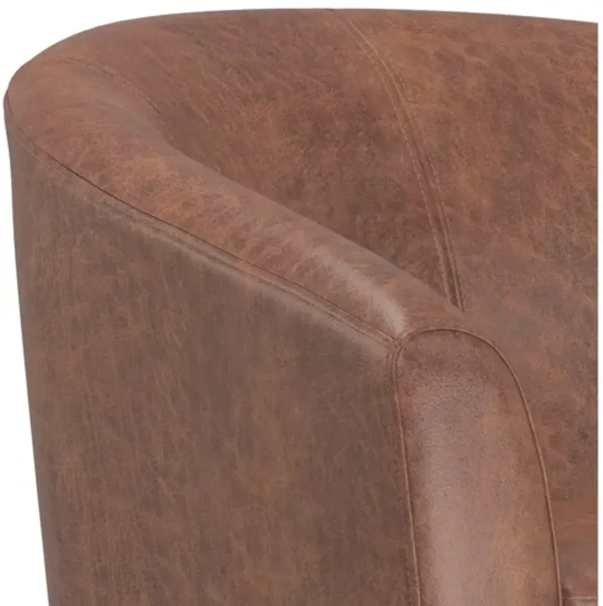 Austin Tub Chair - Saddle Brown