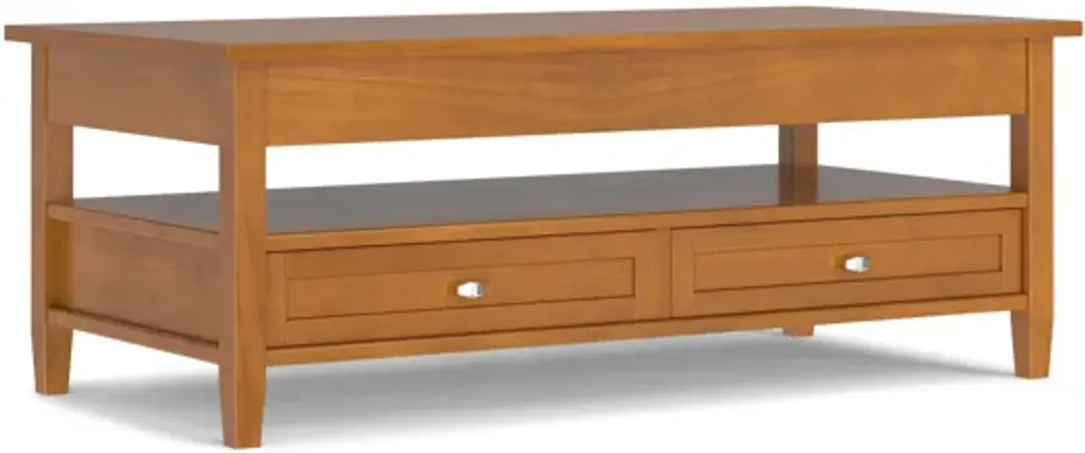 Warm Shaker Lift Top Coffee Table