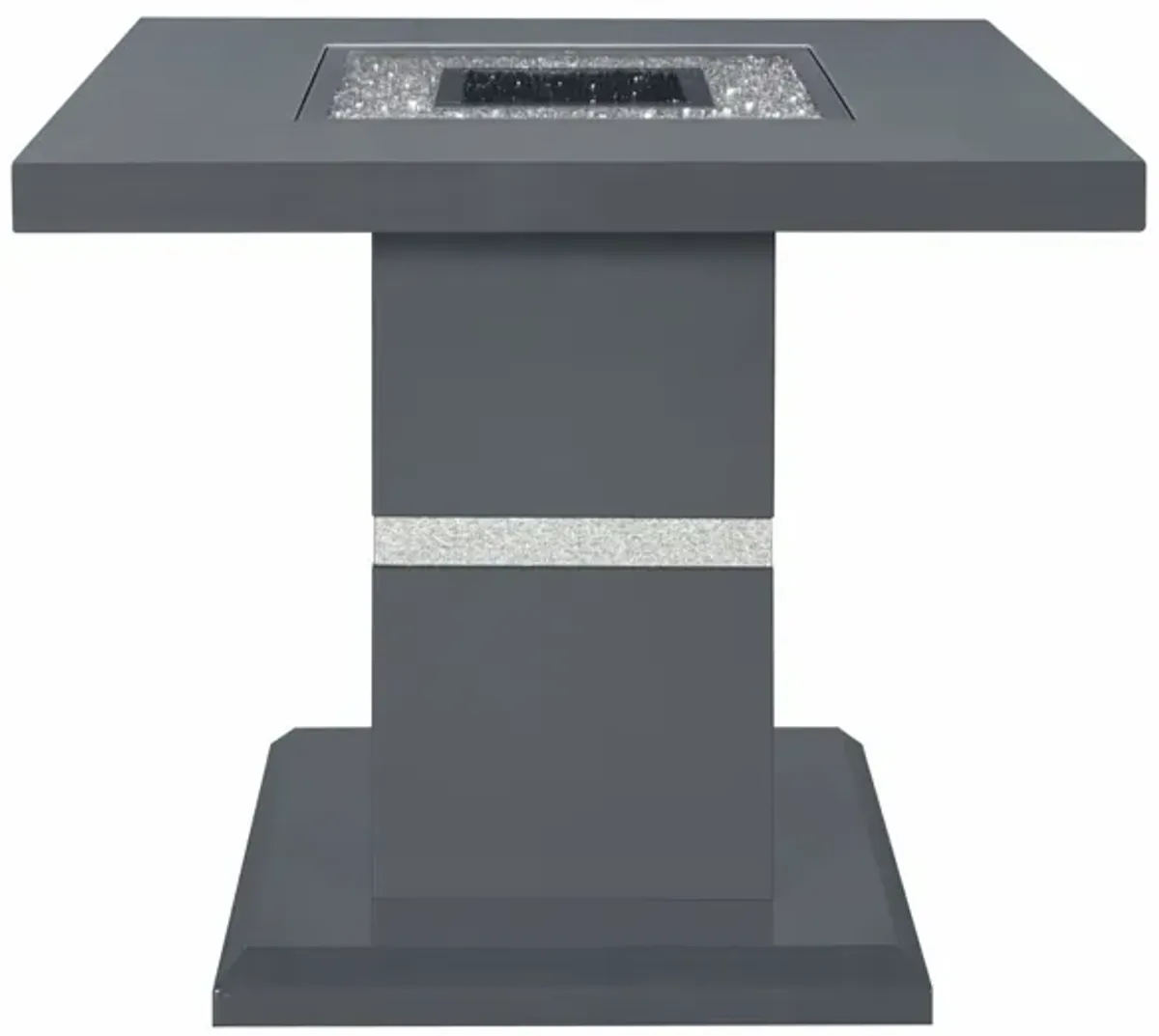 Monaco Dark Grey End Table