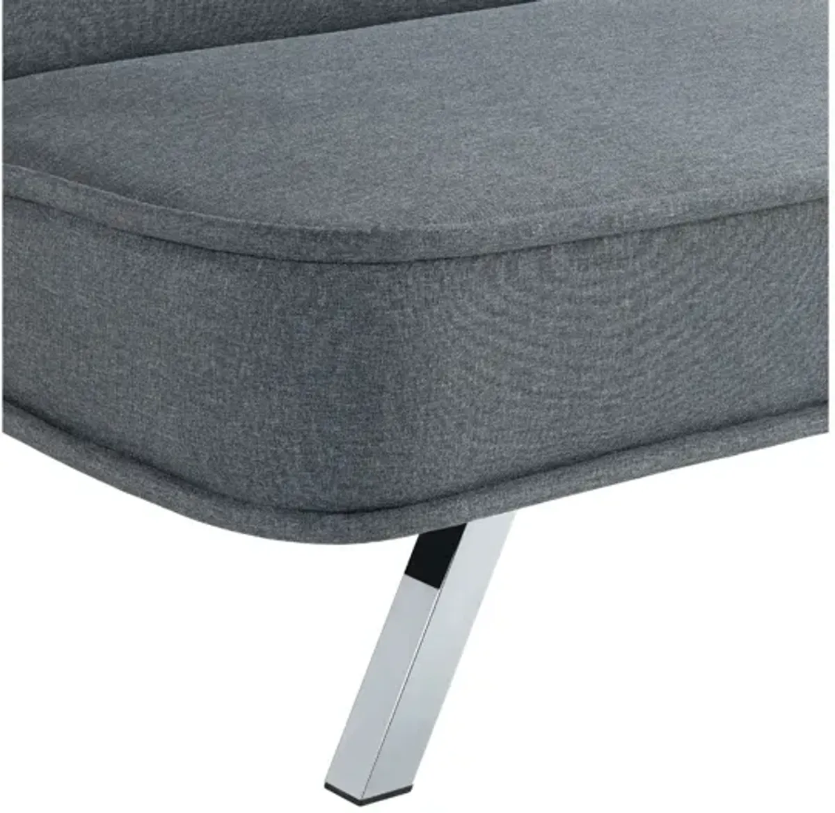 Serta Tinsley Convertible Sofa in Charcoal