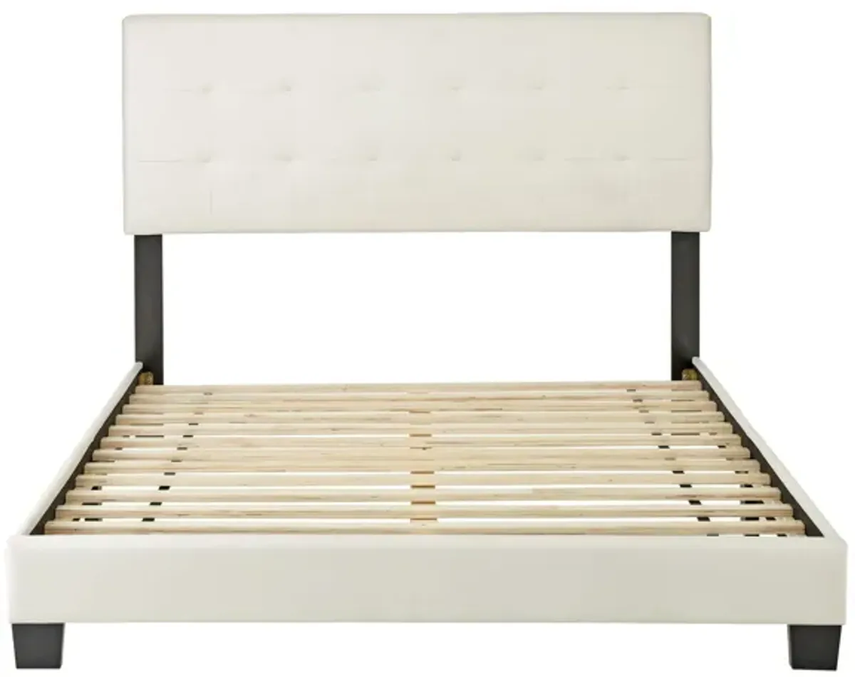 Ripley Full Platform Bed - White