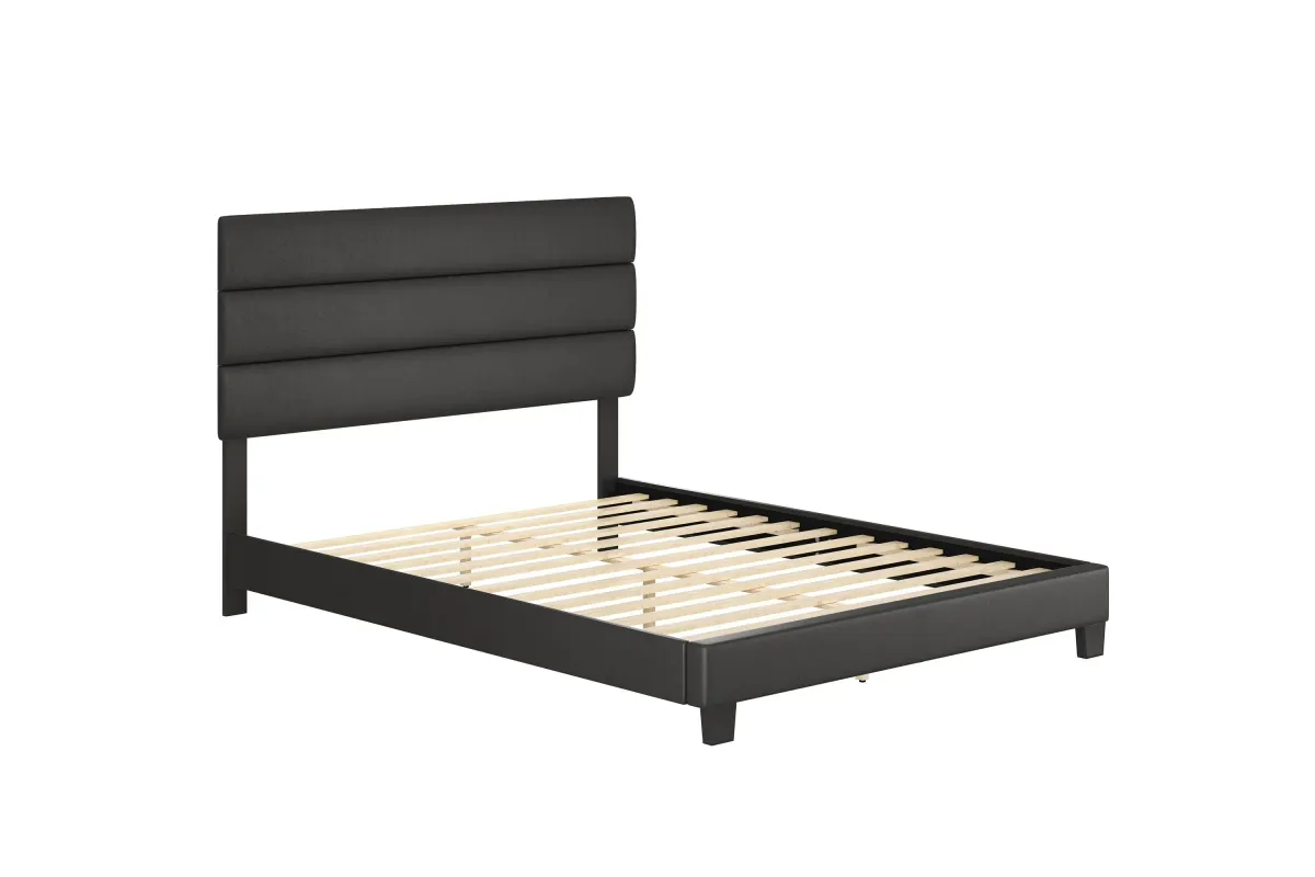 Parker Queen Platform Bed - Black