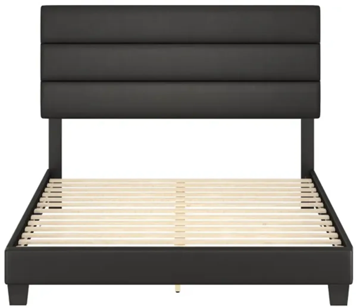 Parker Full Platform Bed - Black