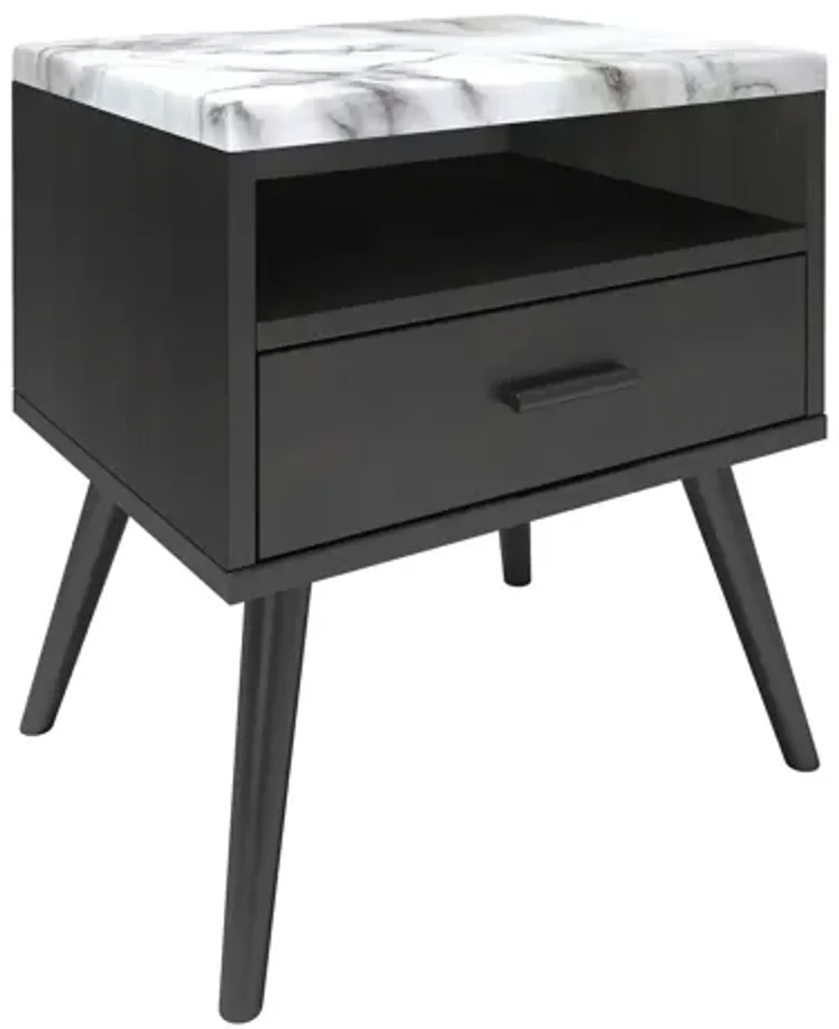 Davita Nightstand - Black