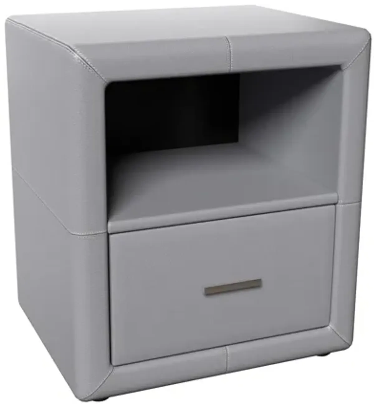 Kristal Nightstand - Grey