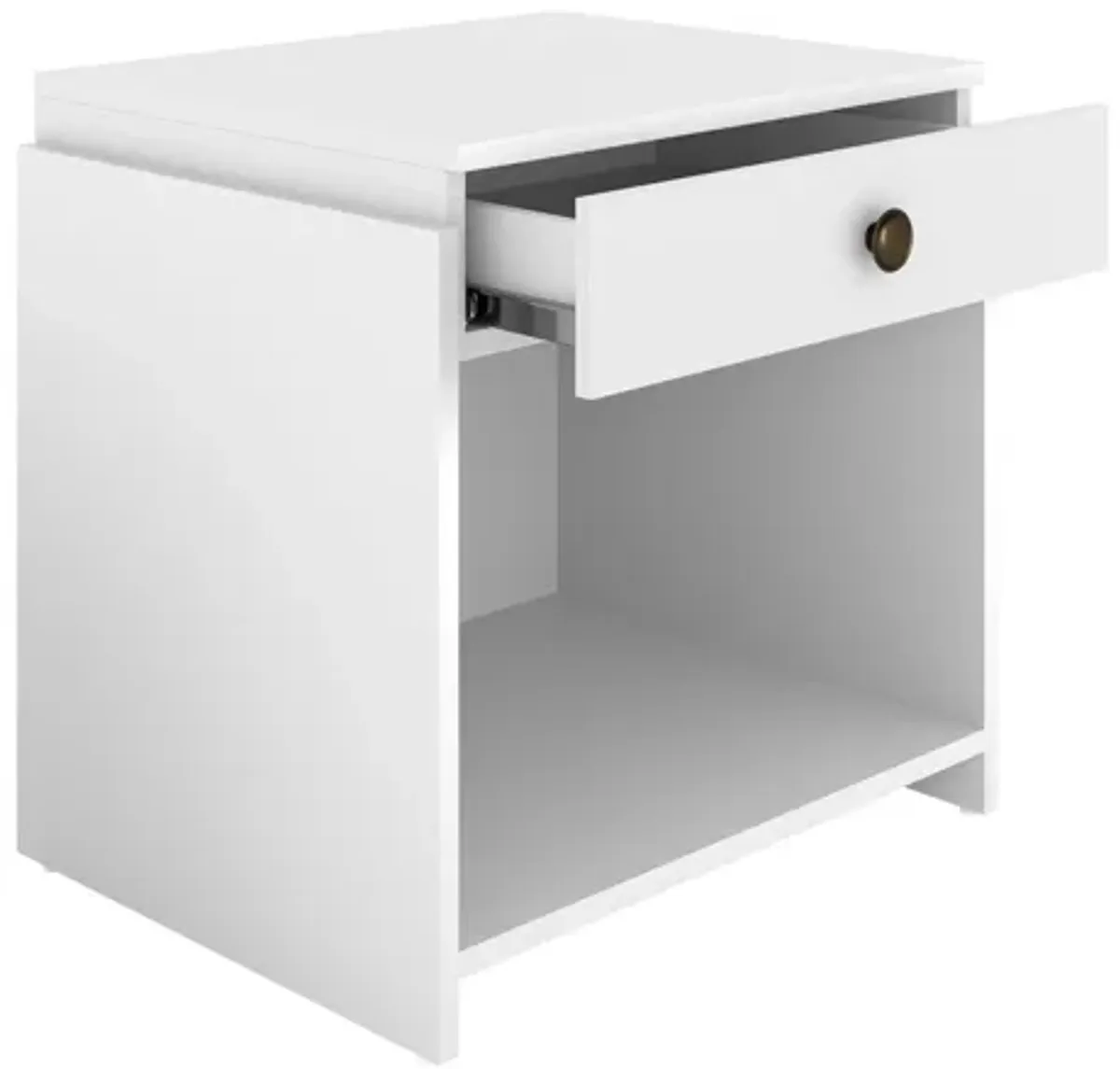 Sanford Nightstand - White