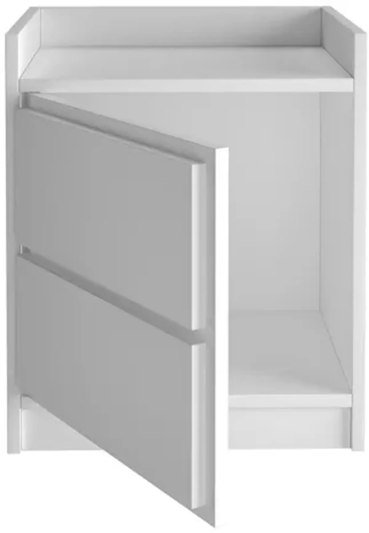 Vincenzo Nightstand - White