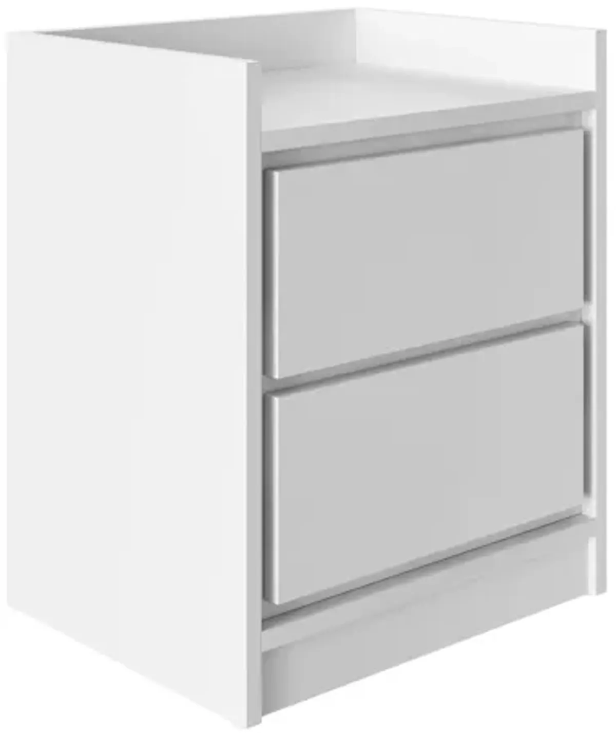 Vincenzo Nightstand - White