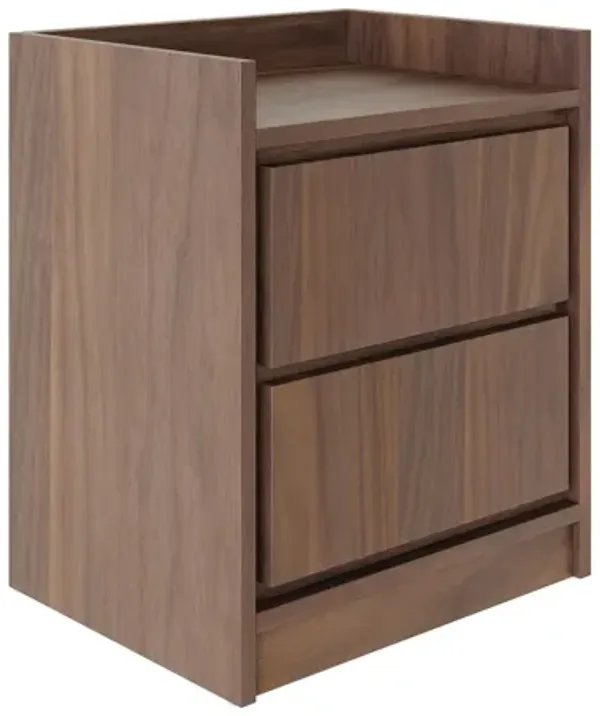 Vincenzo Nightstand - Walnut