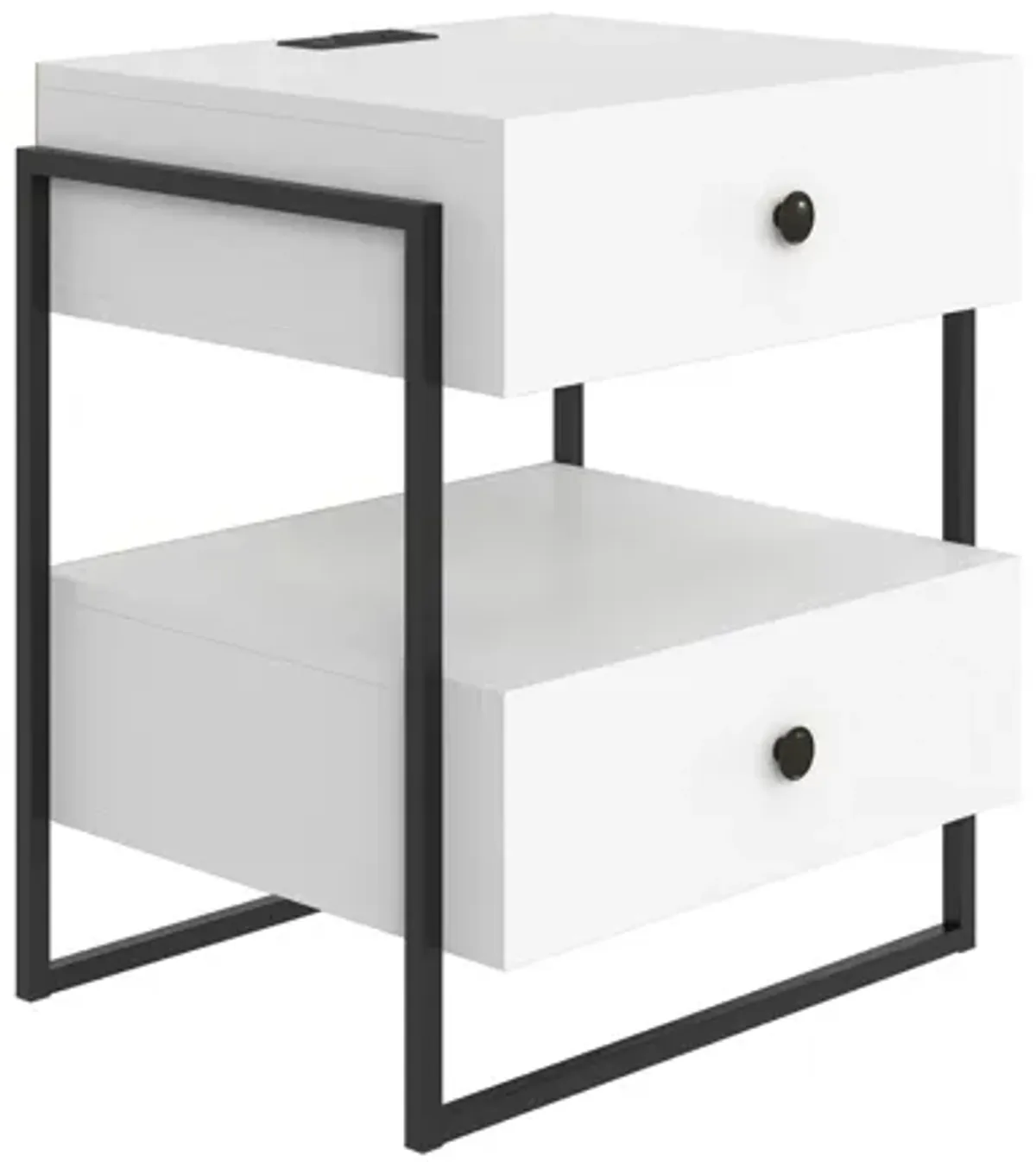 Petra Nightstand - White