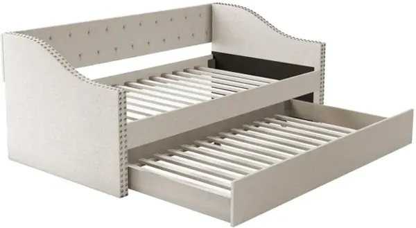 Mandrake Daybed with Trundle - White