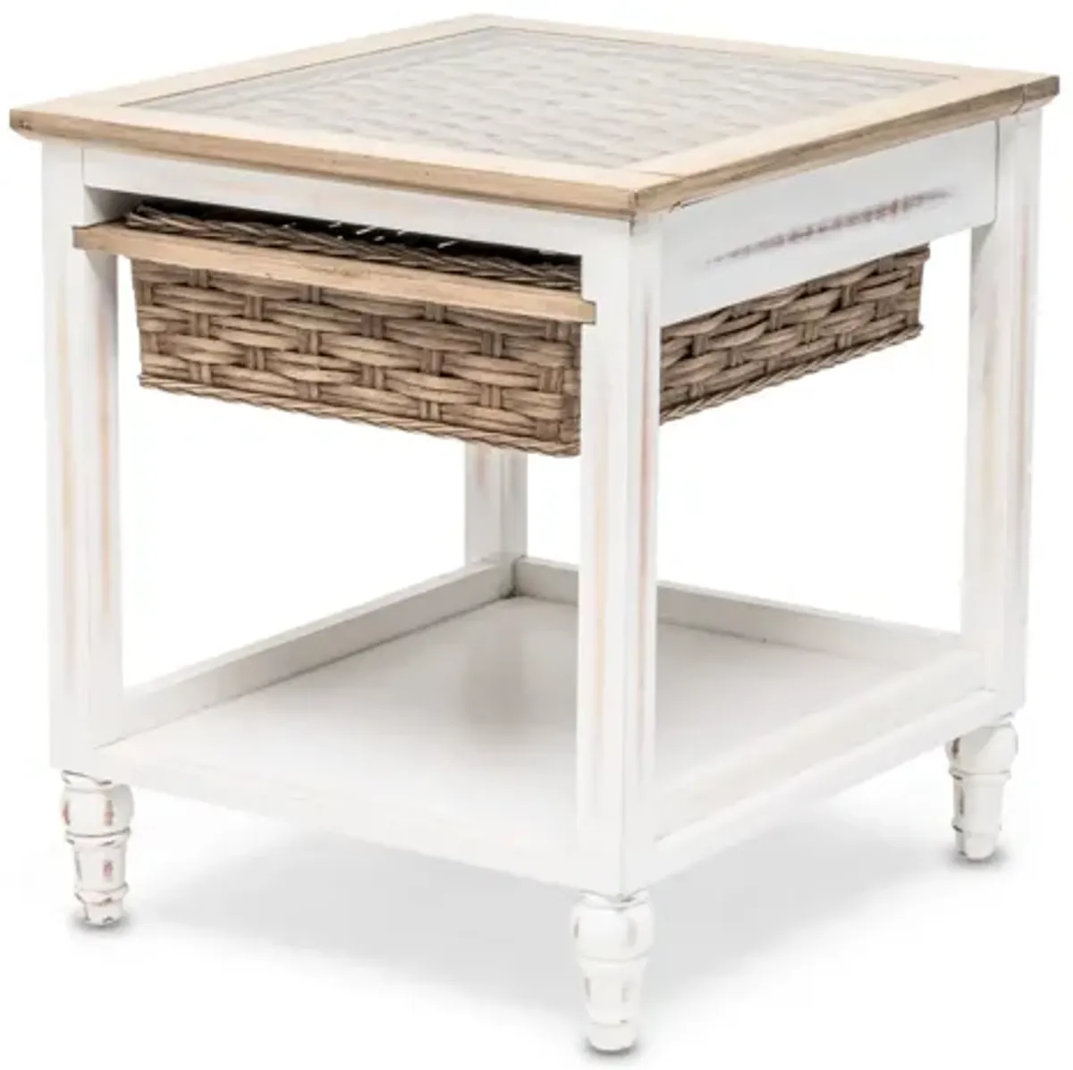 Island Breeze 1-Basket End Table
