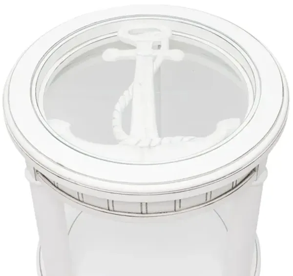 Monaco Round End Table with Anchor Insert