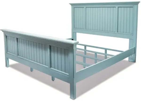 Monaco King Bed - Blue