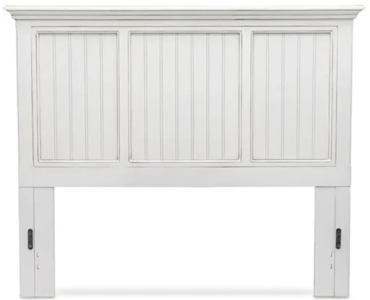 Monaco Queen Headboard - White