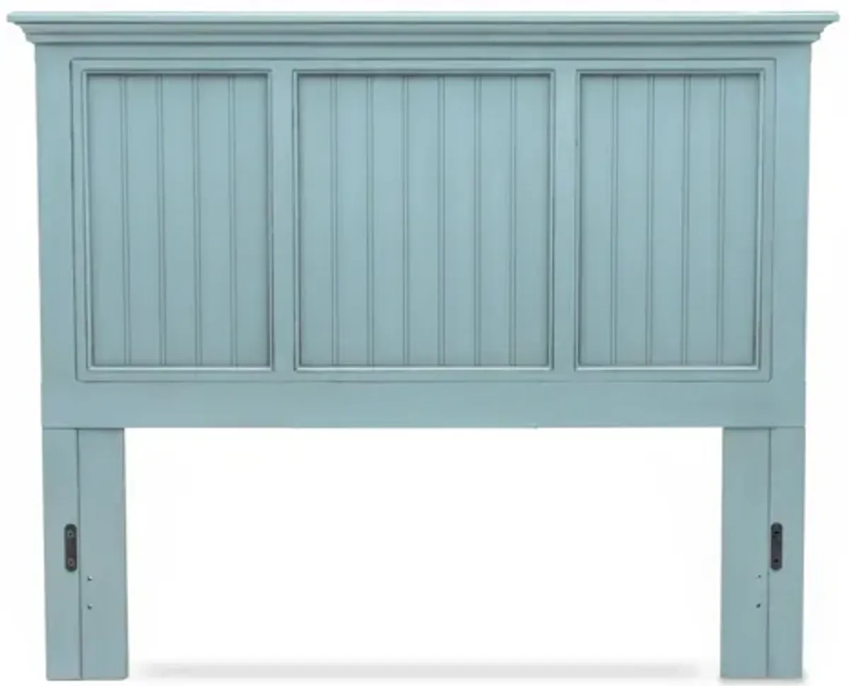 Monaco Queen Headboard - Blue