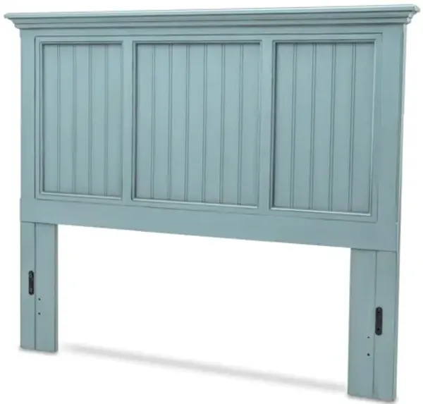 Monaco Queen Headboard - Blue