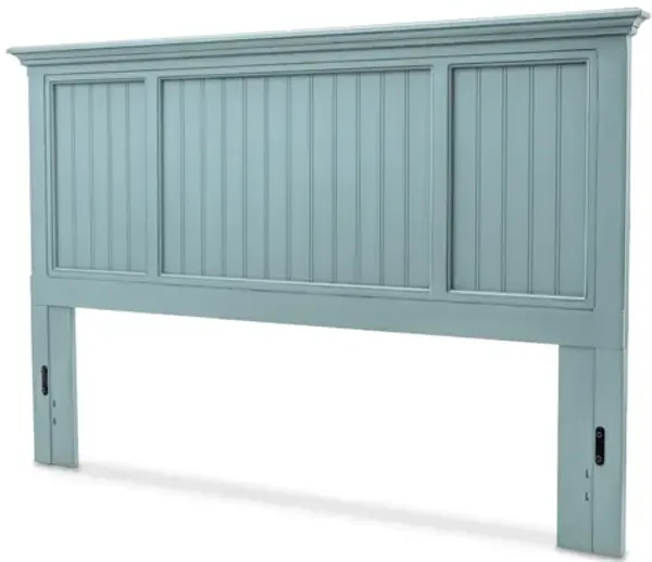 Monaco King Headboard - Blue