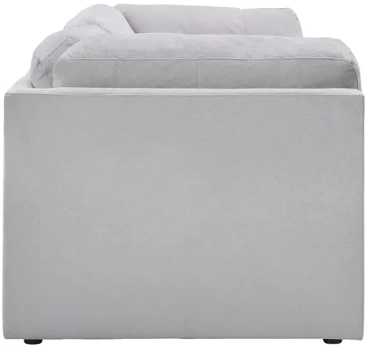 Rio Grey Media Storage Console Loveseat