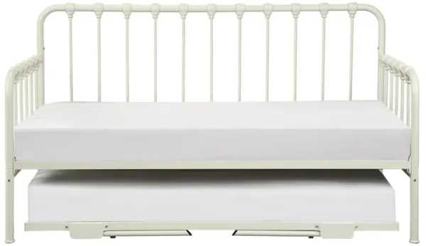Constance Full Size Trundle Daybed - White