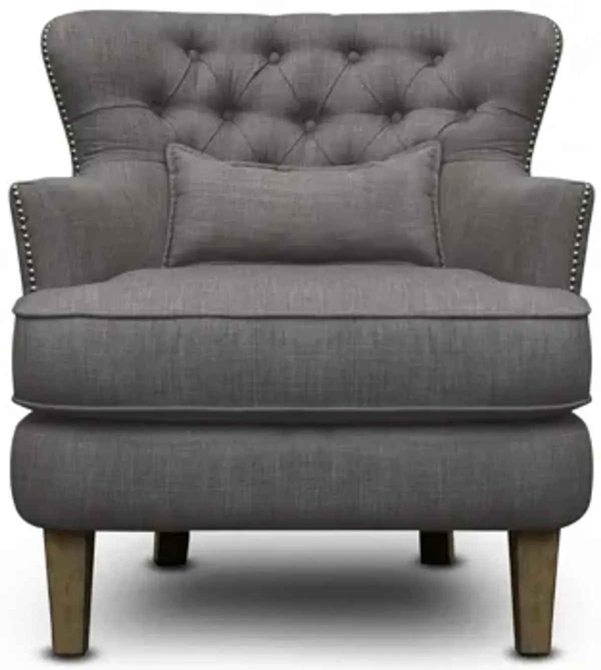 Zeith Accent Chair - Dark Grey