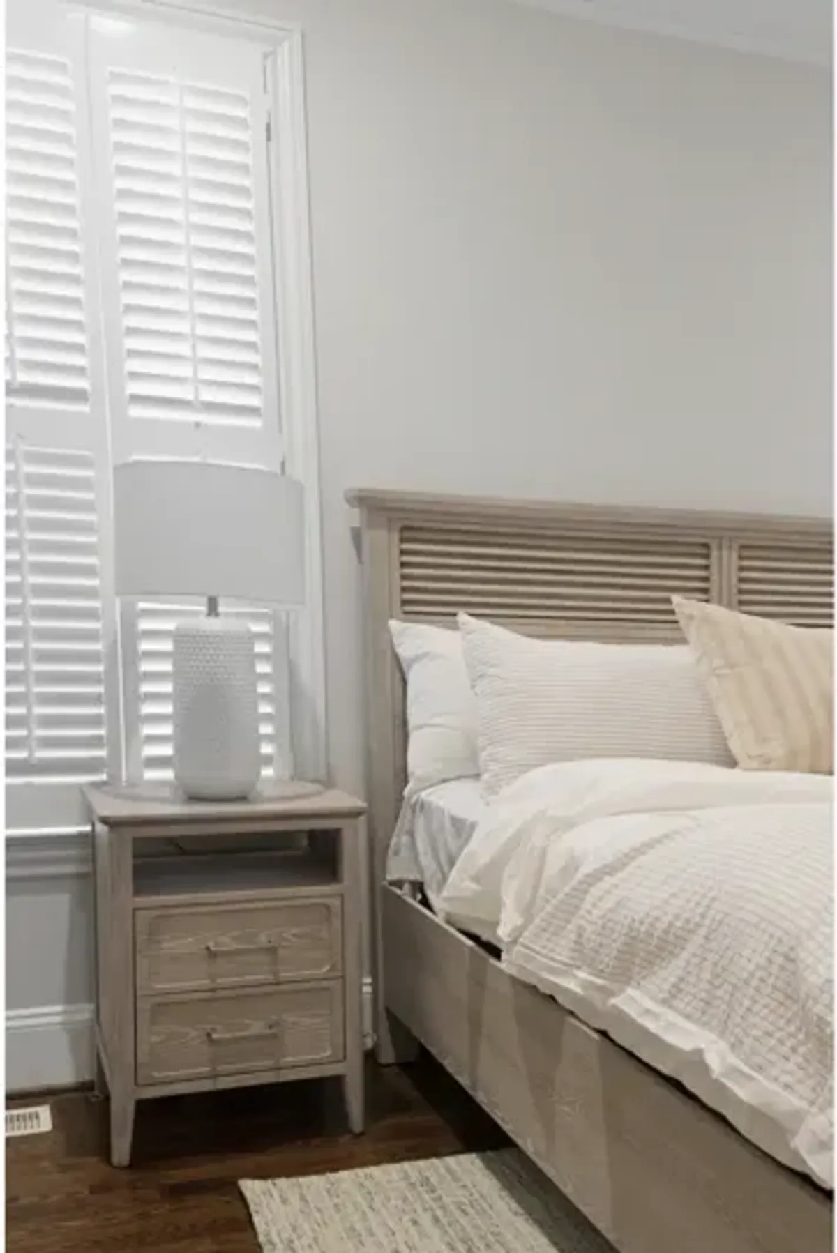 Cape May Queen Bed Solid Wood Coastal Charm
