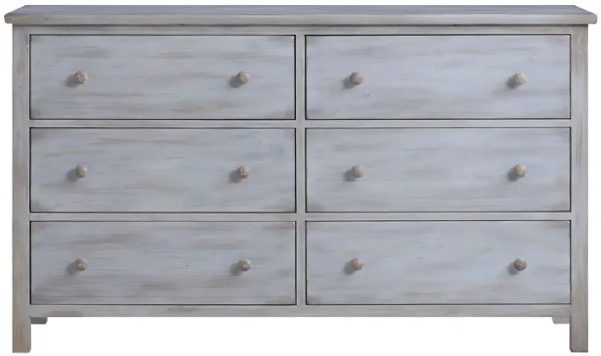 Geneva 6 Drawer Dresser