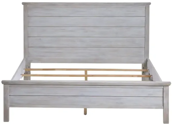 Geneva Queen Panel Solidwood Bed
