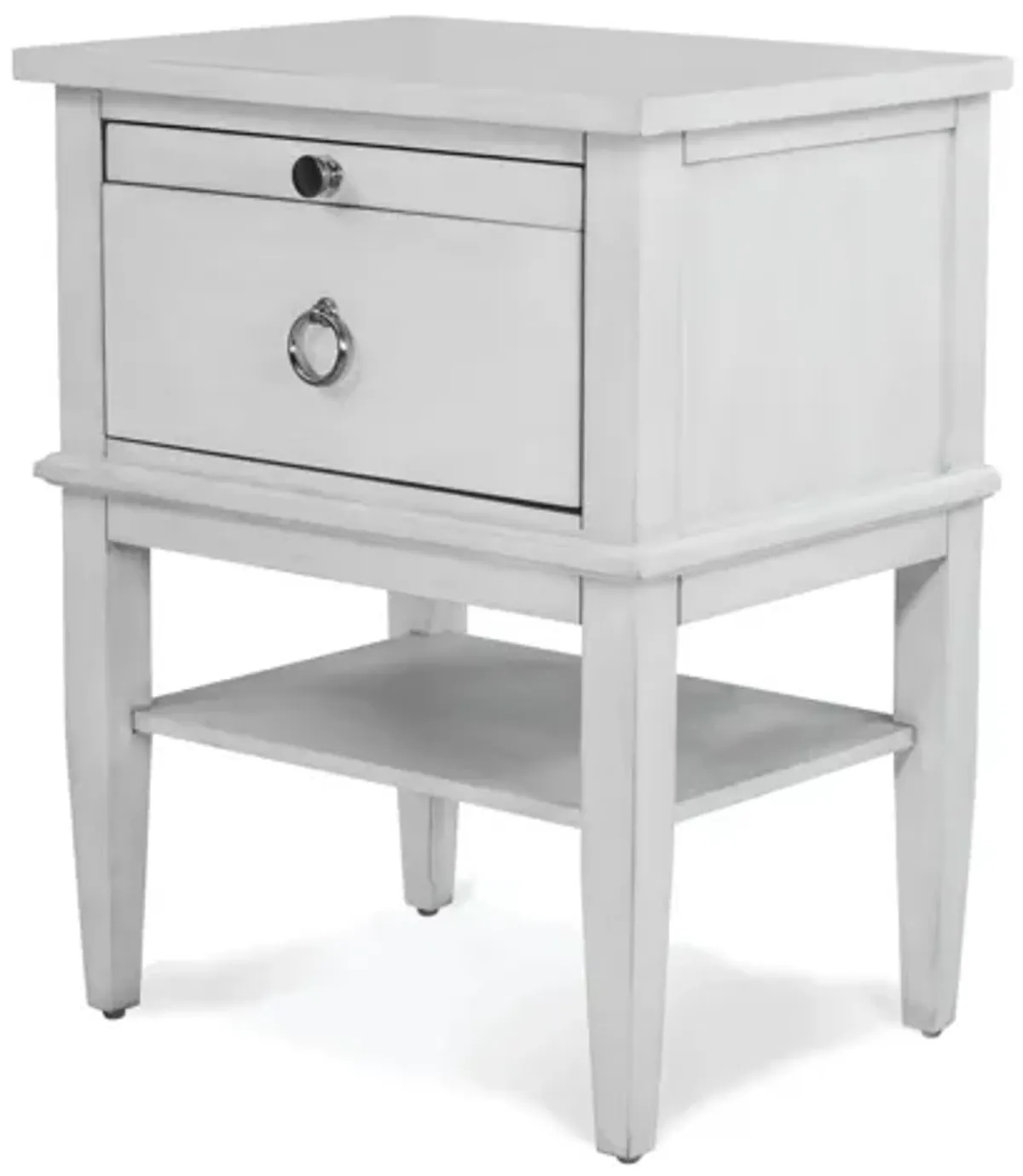Point Breeze 1 Drawer Open Nightstand
