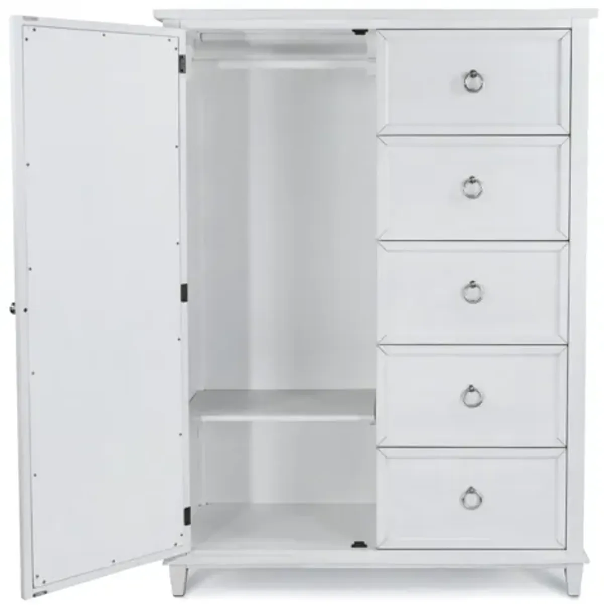 Point Breeze Mirrored Door Chest