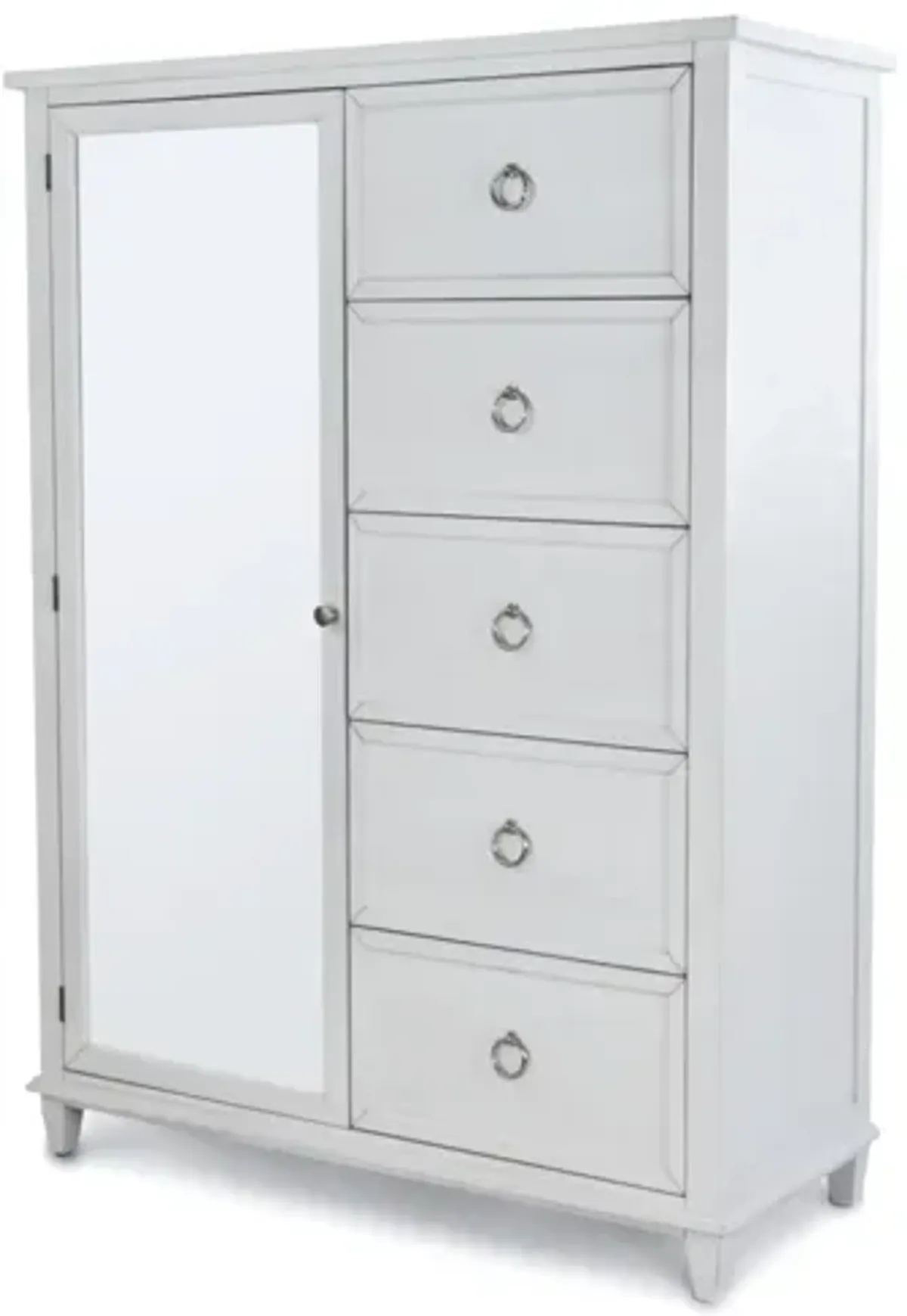 Point Breeze Mirrored Door Chest