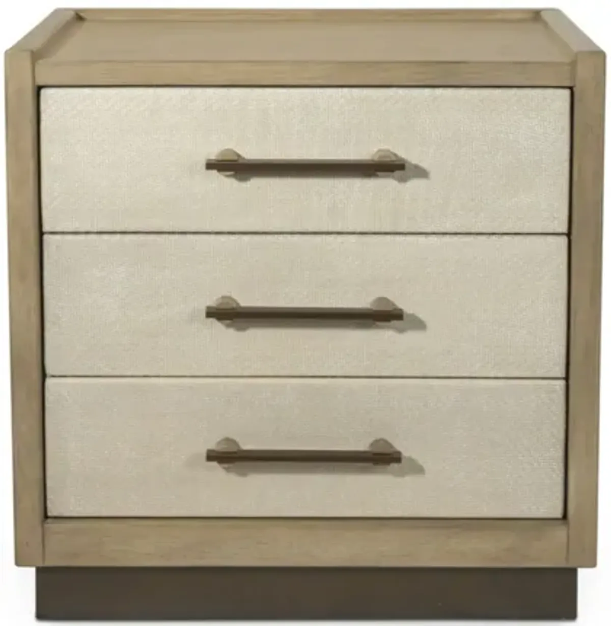 Rio Vista Woven 3 Drawer Nightstand