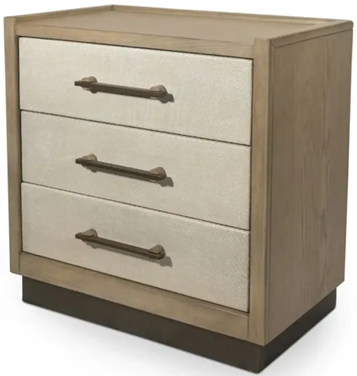 Rio Vista Woven 3 Drawer Nightstand