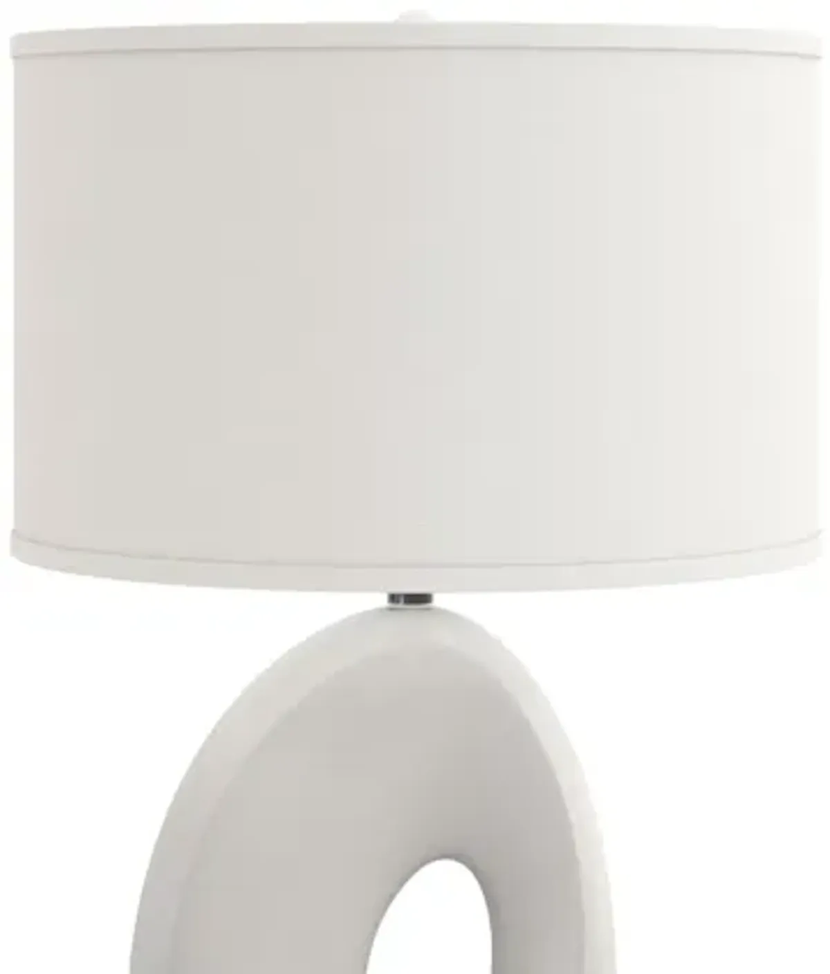 Eva 30" Organic White Resin Table Lamp