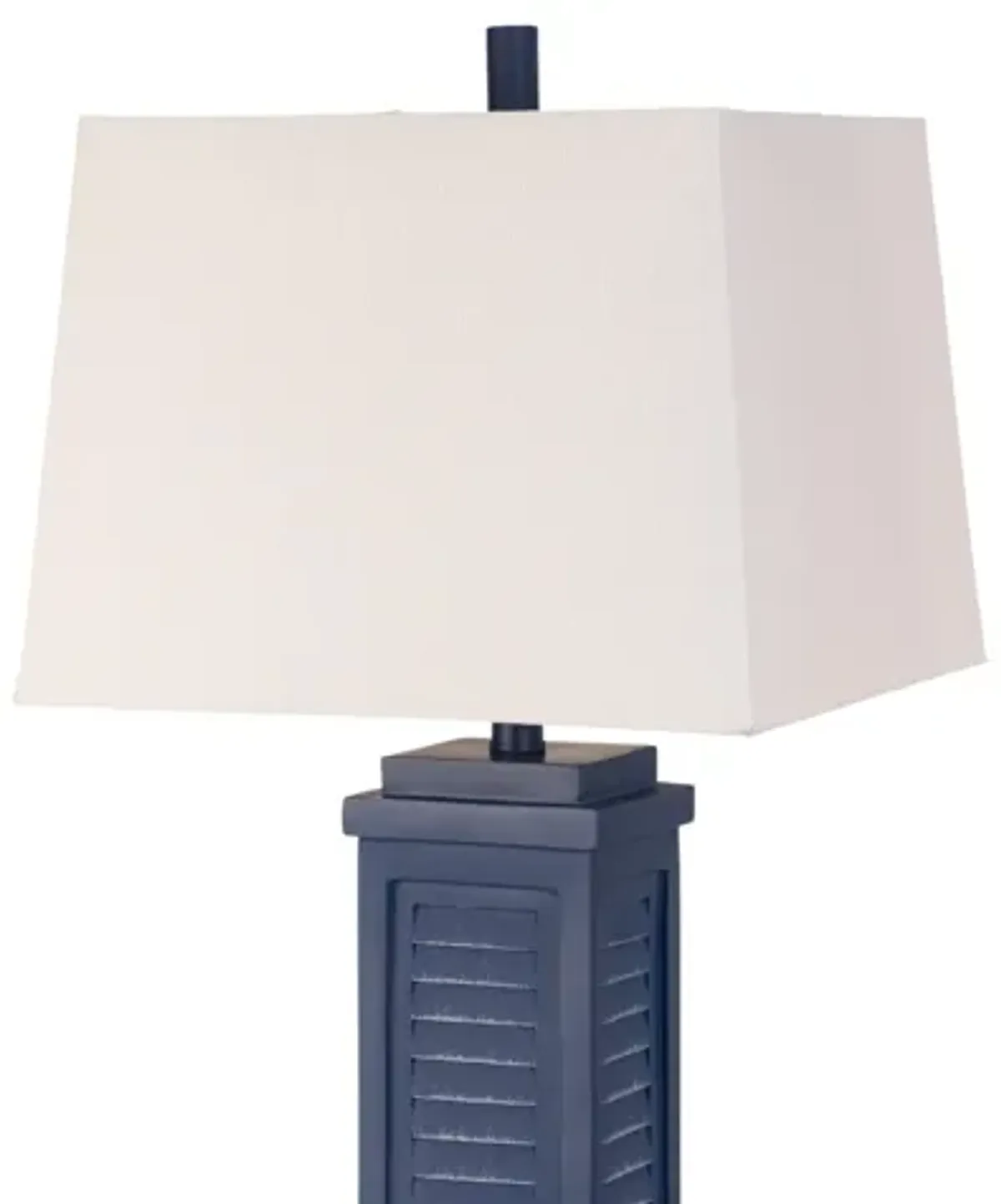 Shutter Table Lamp - Navy (Set of 2)