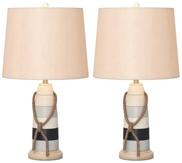 Buoy 27" Table Lamps (Set of 2)