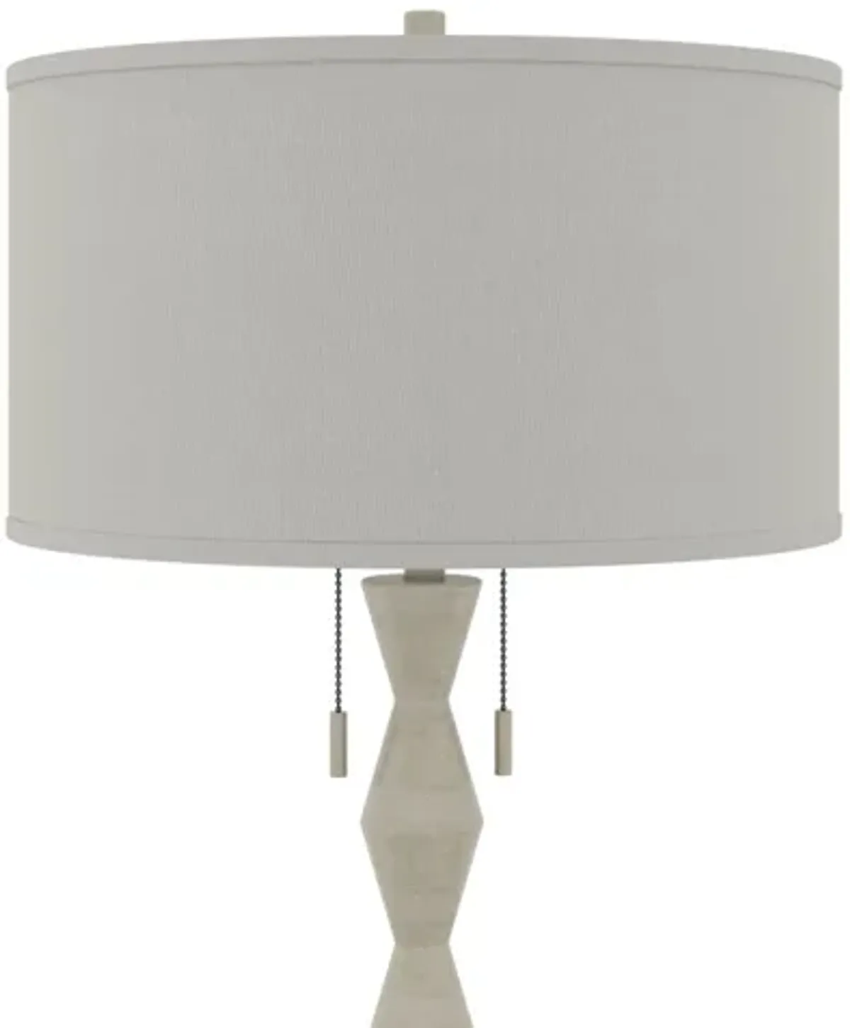 Zenith 66" White Floor Lamp