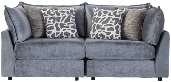 DreamTwo Steel 2-Piece Corner Loveseat