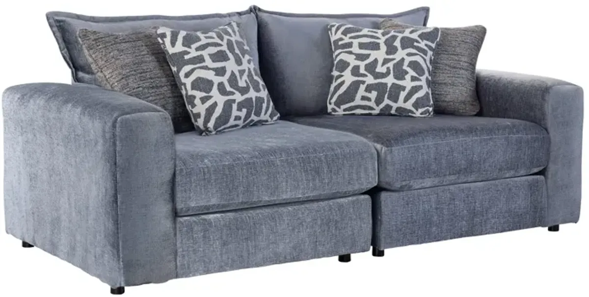 DreamTwo Steel 2-Piece Loveseat