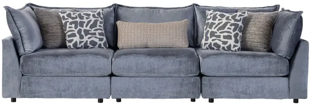 DreamTwo Steel 3-Piece Corner Sofa