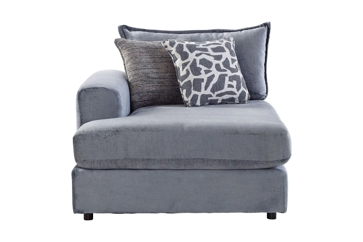 DreamTwo Steel 4-Piece Dual Chaise Sectional
