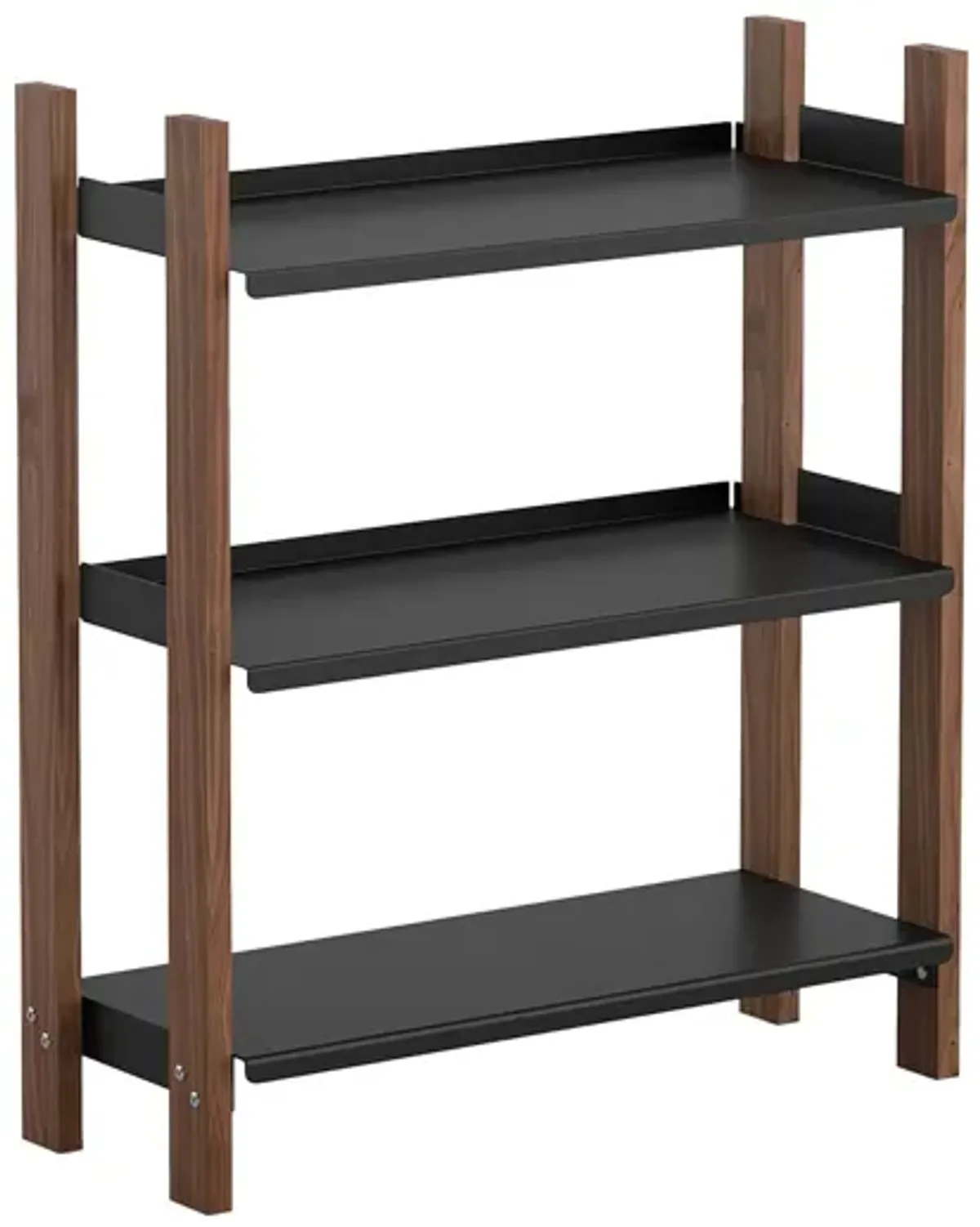 2 Sets of Black Walnut Shelves