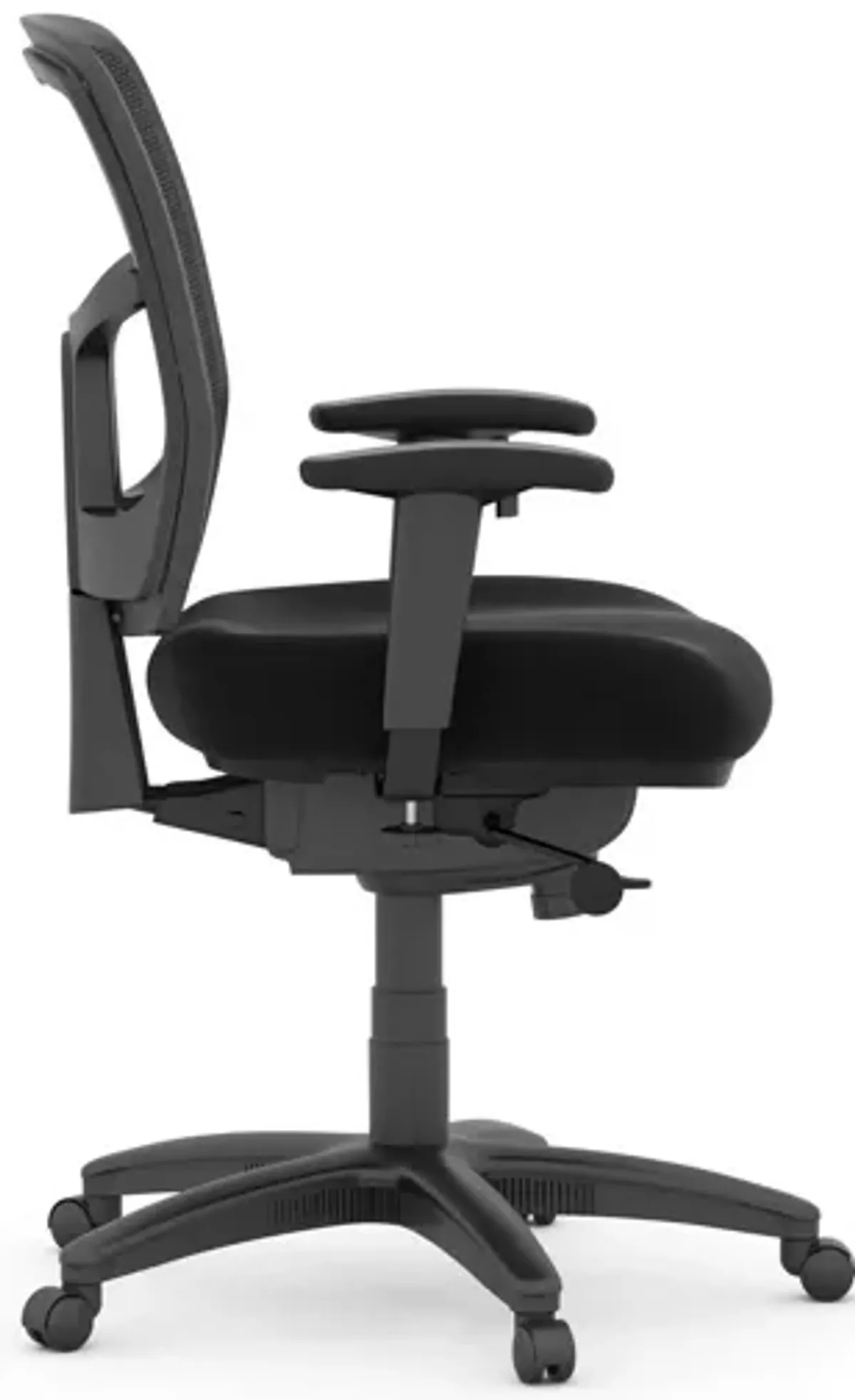 CoolMesh Basic Task Chair with Fabric Seat and Black Frame