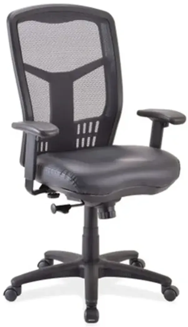 CoolMesh Swivel Tilt, High Back Chair with Black Frame