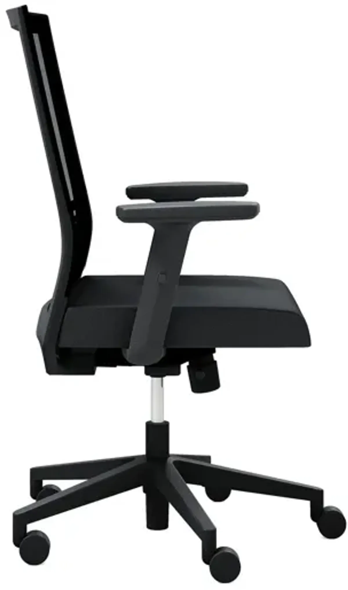 OfficeSource | Oslo | Mid Back Mesh Task Chair with Adjustable Arms