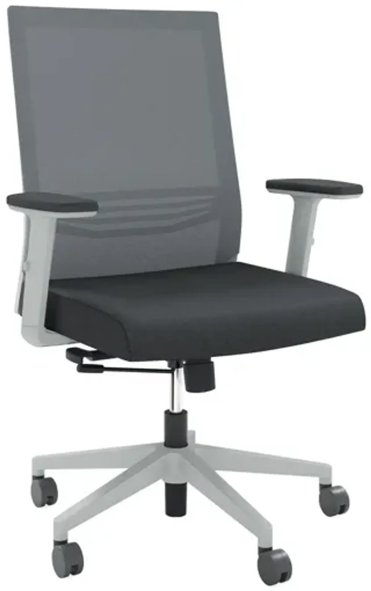 OfficeSource | Oslo | Mid Back Mesh Task Chair with Adjustable Arms