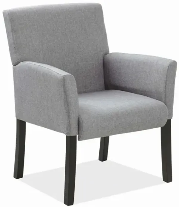 OfficeSource | Bowery | Retro Style Guest Chair with Wood Legs