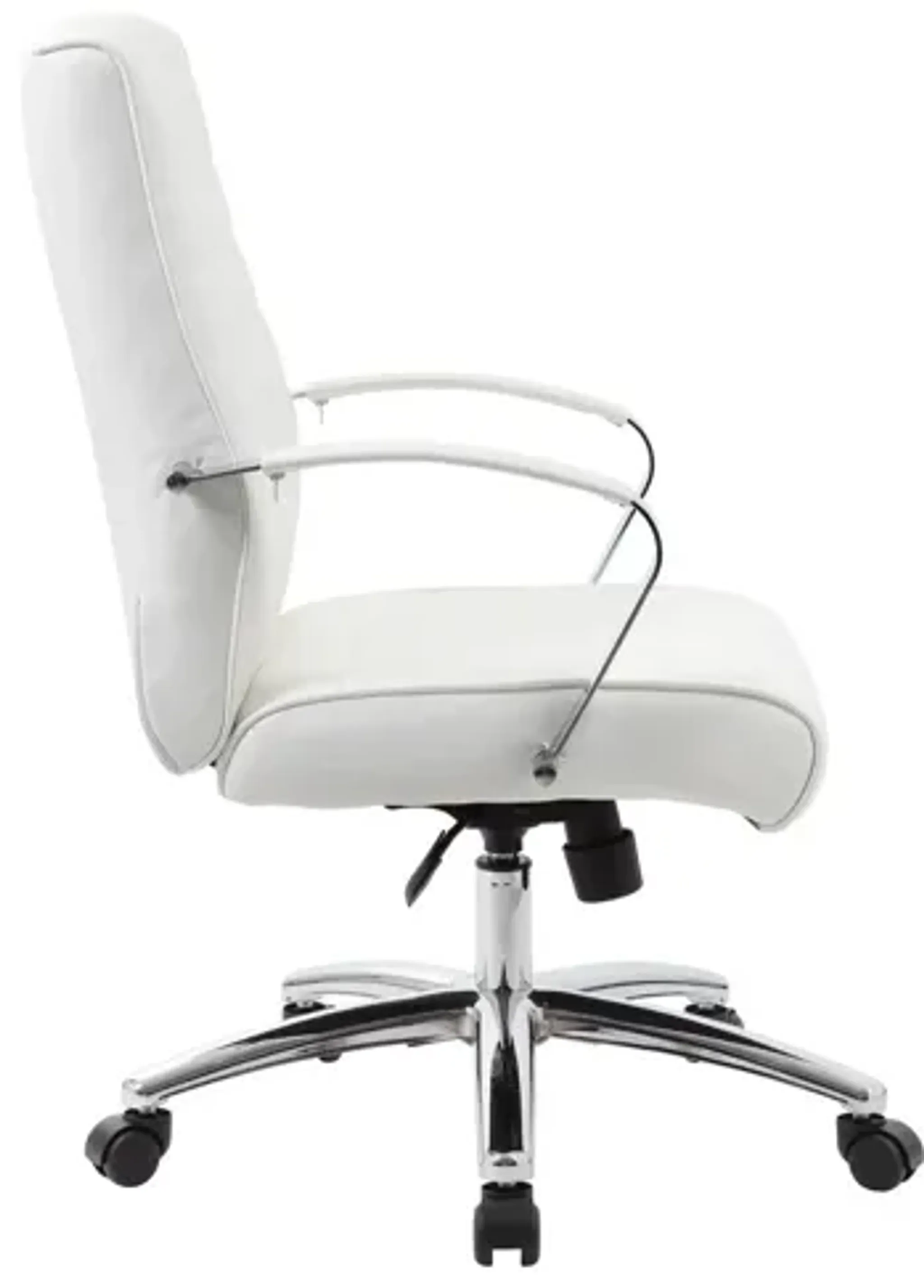 Officesource Studio Mid Back Chair With Chrome Frame Gardner White ...